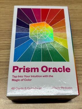 Chronicle Books Prism Oracle Deck — Multicolor Rainbow Design